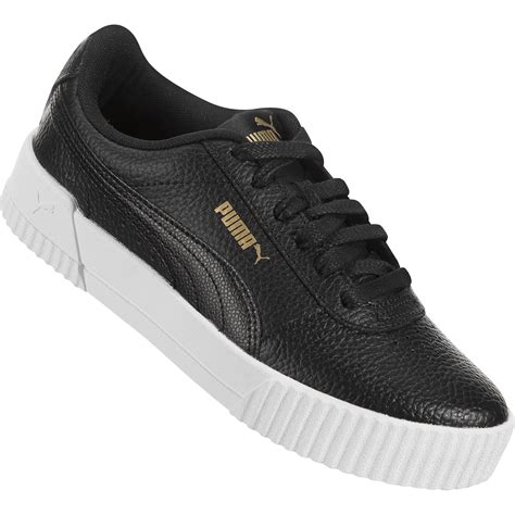 PUMA Women's Carina Lux Sneaker .